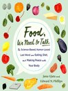 Cover image for Food, We Need to Talk